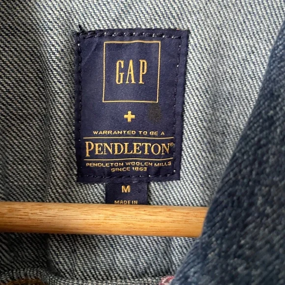 GAP Pendleton denim jacket - Picture 4 of 6